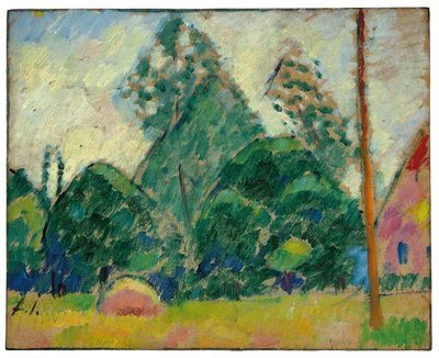 Round Trees, Water Castle by Alexej von Jawlensky